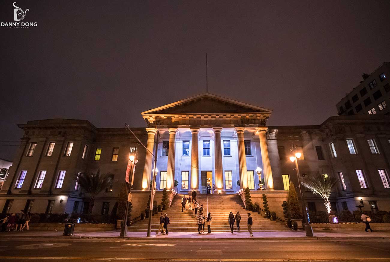 San Francisco The Mint Exterior Entrance Night